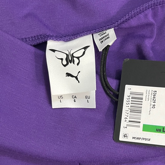 NWT - Puma x Dua Lipa Women’s Sporty T7 Pants - Size L - Picture 8 of 10